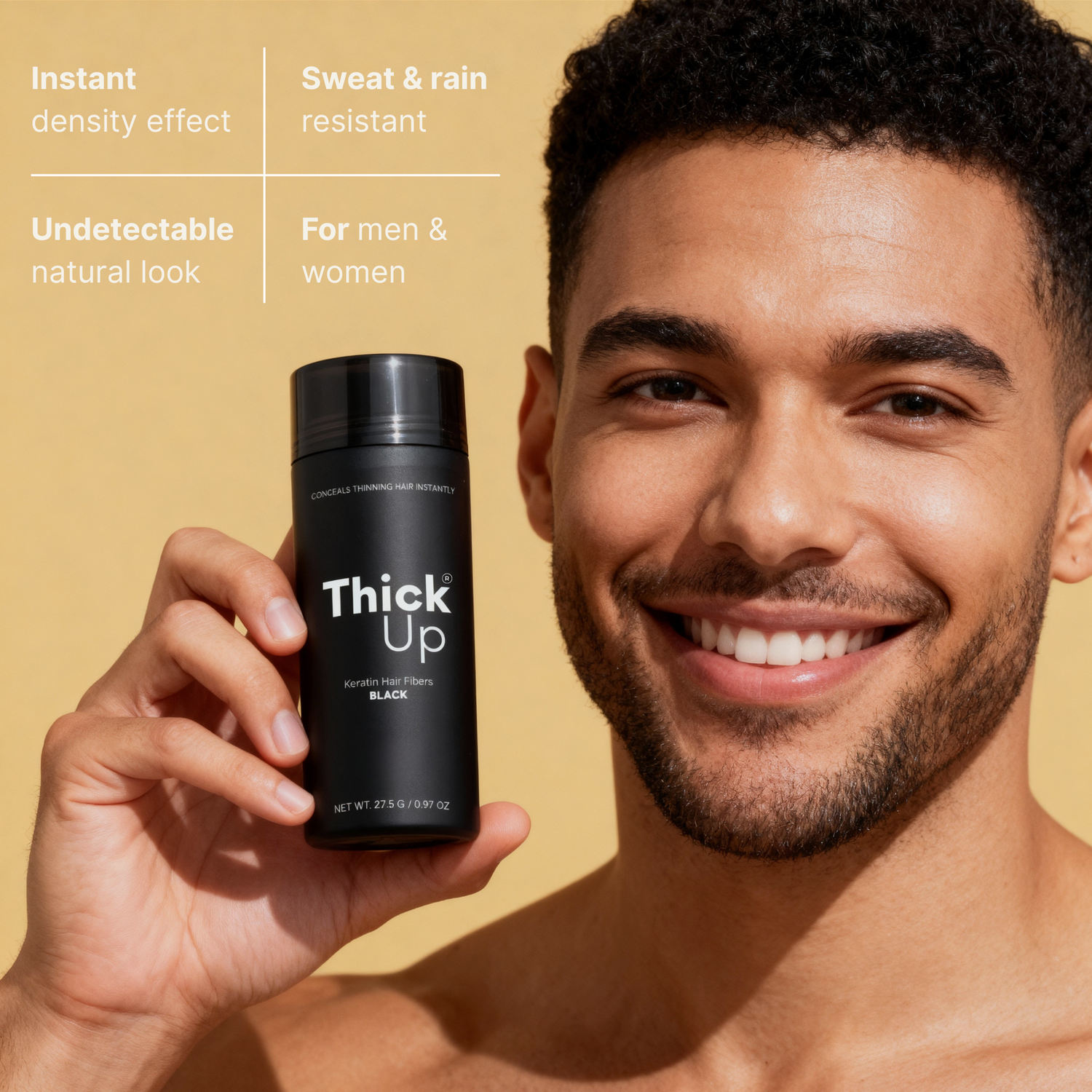 THICKUP® KERATIN HAIR FIBERS