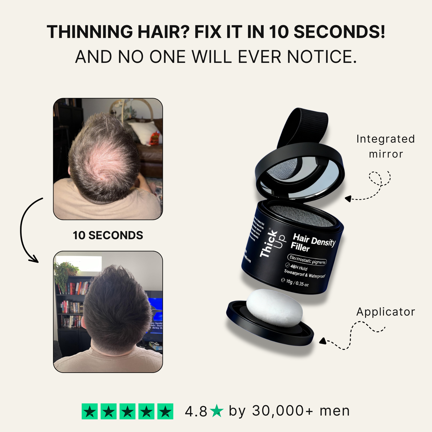 ThickUp® Hair Density Filler
